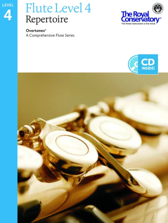 OVERTONES FLUTE REPERTOIRE - Level 4