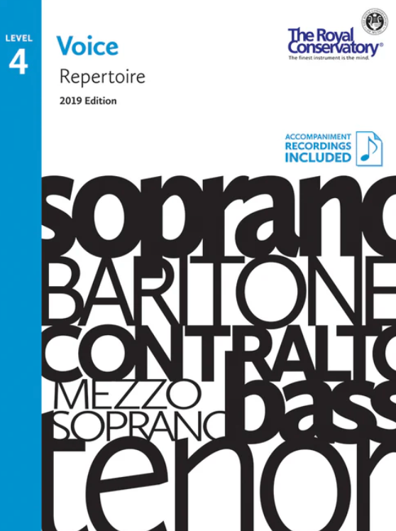 Voice Repertoire - RCM Level 4
