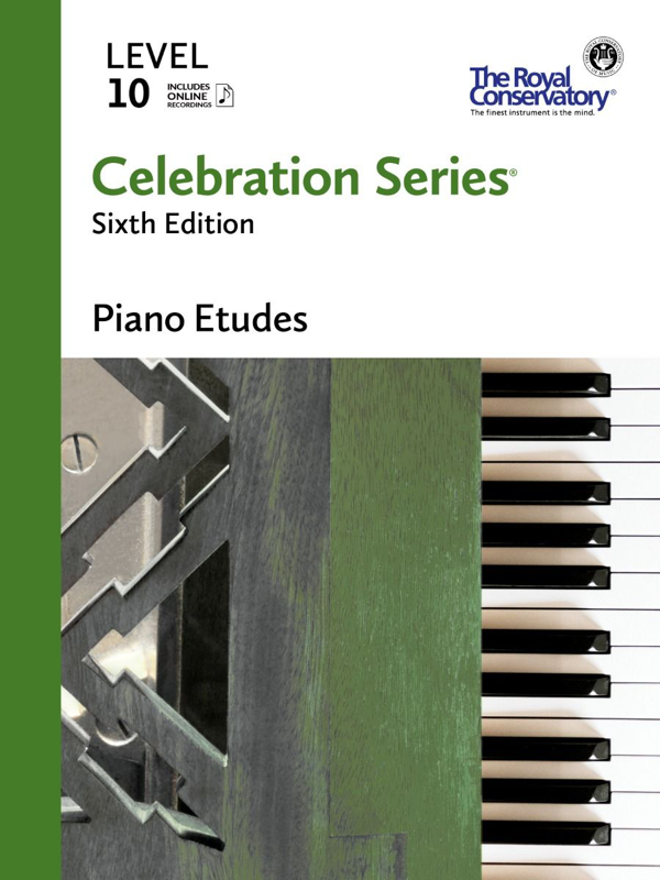 RCM Celebration Series Level 10 Etudes- Piano