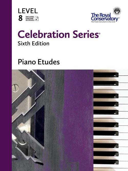 RCM Celebration Series Level 8 Etudes- Piano