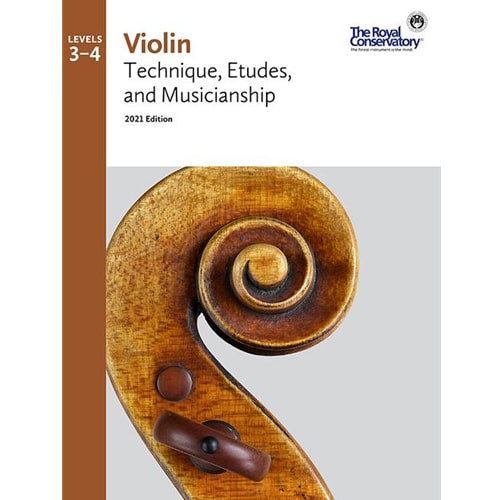 RCM Violin Technique Etudes and Musicianship LV 3-4