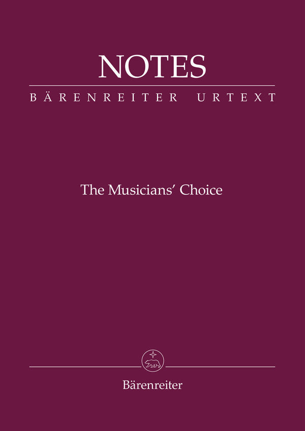 Notebooks- Baerenreiter Musica