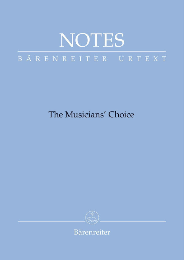 Notebooks- Baerenreiter Musica