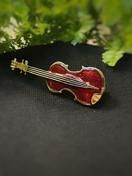 Violin Brooch