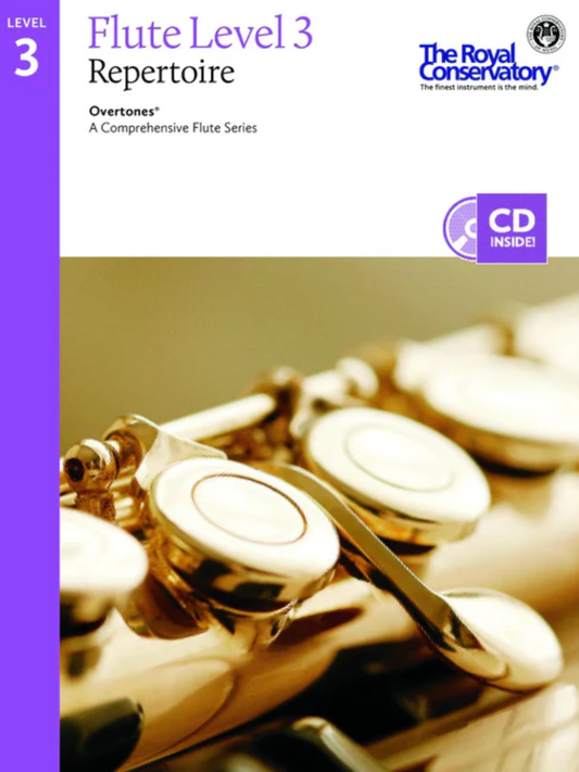 OVERTONES FLUTE REPERTOIRE - Level 3