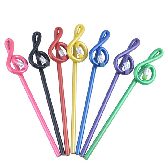 Bent Treble Clef Pencils