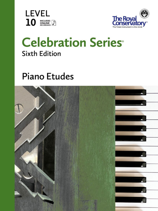 RCM Celebration Series Level 10 Etudes- Piano