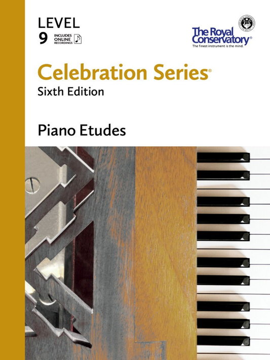 RCM Celebration Series Level 9 Etudes- Piano