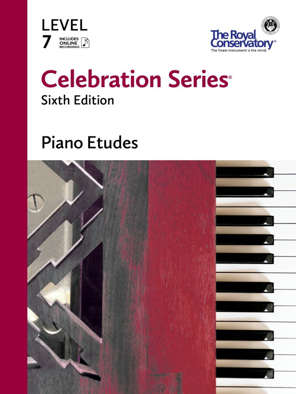 RCM Celebration Series Level 7 Etudes- Piano