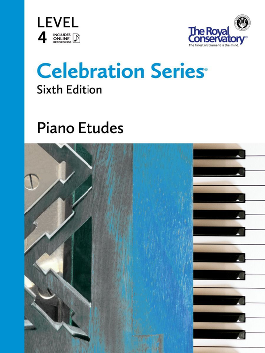 RCM Celebration Series Level 4 Etudes- Piano