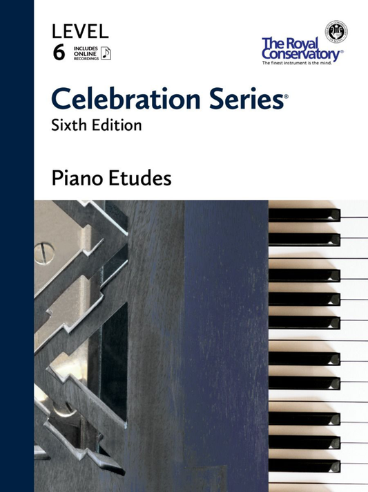 RCM Celebration Series Level 6 Etudes- Piano