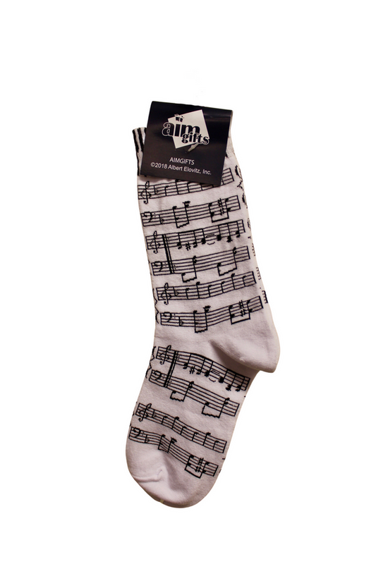 Music Score Ladies Socks