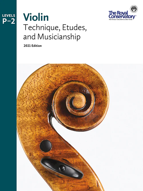 RCM Violin Technique Etudes Musicianship Prep-Level 2