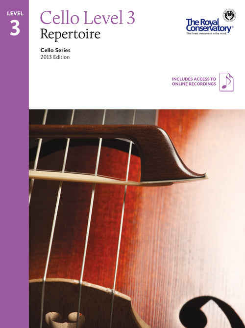RCM Cello Repertoire Level 3
