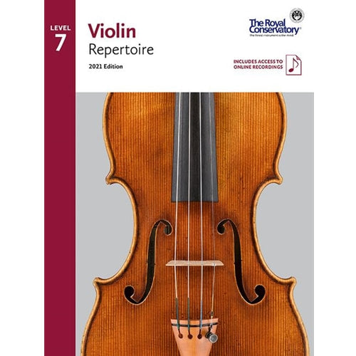 RCM Violin Repertoire Level 7