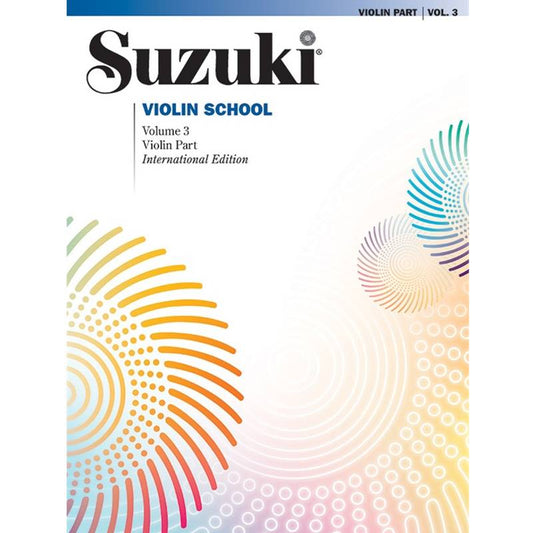Suzuki Violin School Volume 3